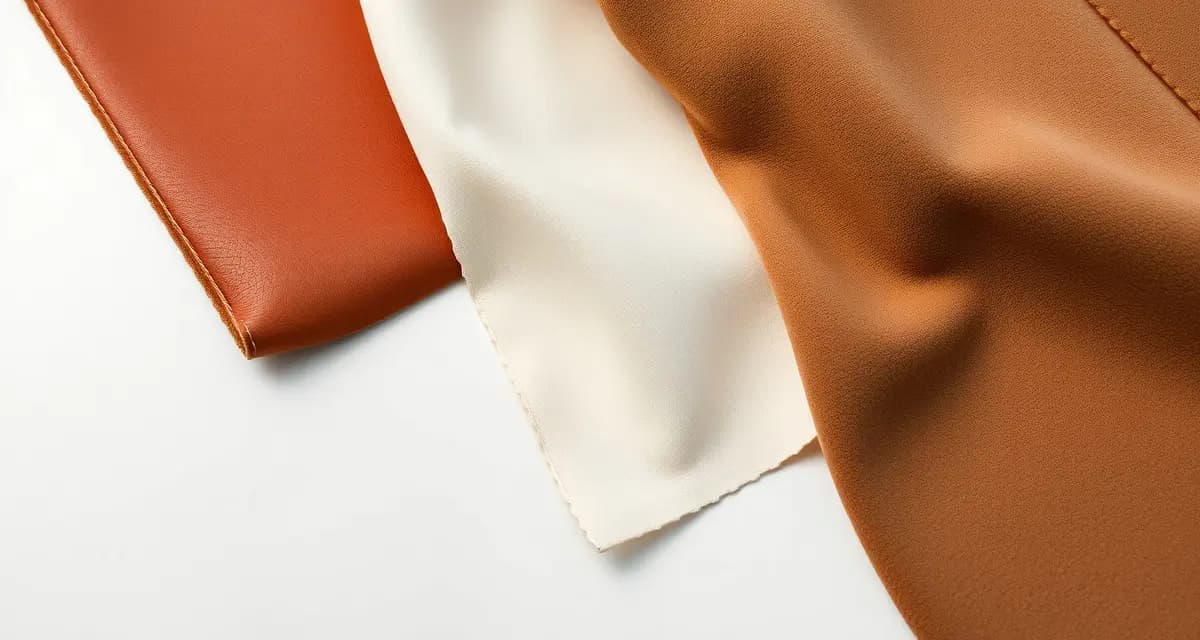 Premium automotive upholstery material samples comparison Comparison of automotive upholstery fabrics including leather, vinyl, Alcantara, and cloth samples showing texture and durability for heat resistance.