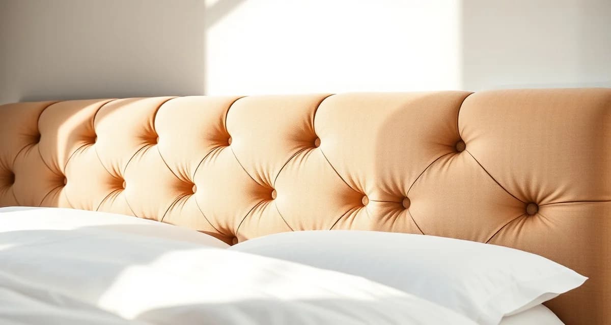 Fabric yardage calculation for tufted headboards Tufted headboard with velvet fabric showing button details and fabric waste considerations for upholstery shops